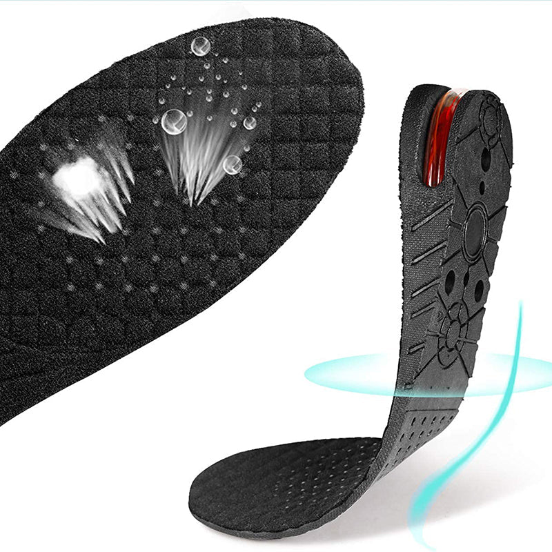 Air Cushion Shock-Absorbing Height-Increasing Insole