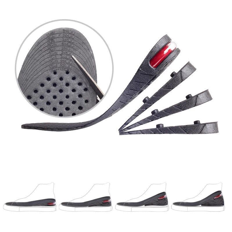 Air Cushion Shock-Absorbing Height-Increasing Insole