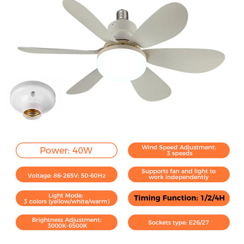 Ceiling Fan with LED Light