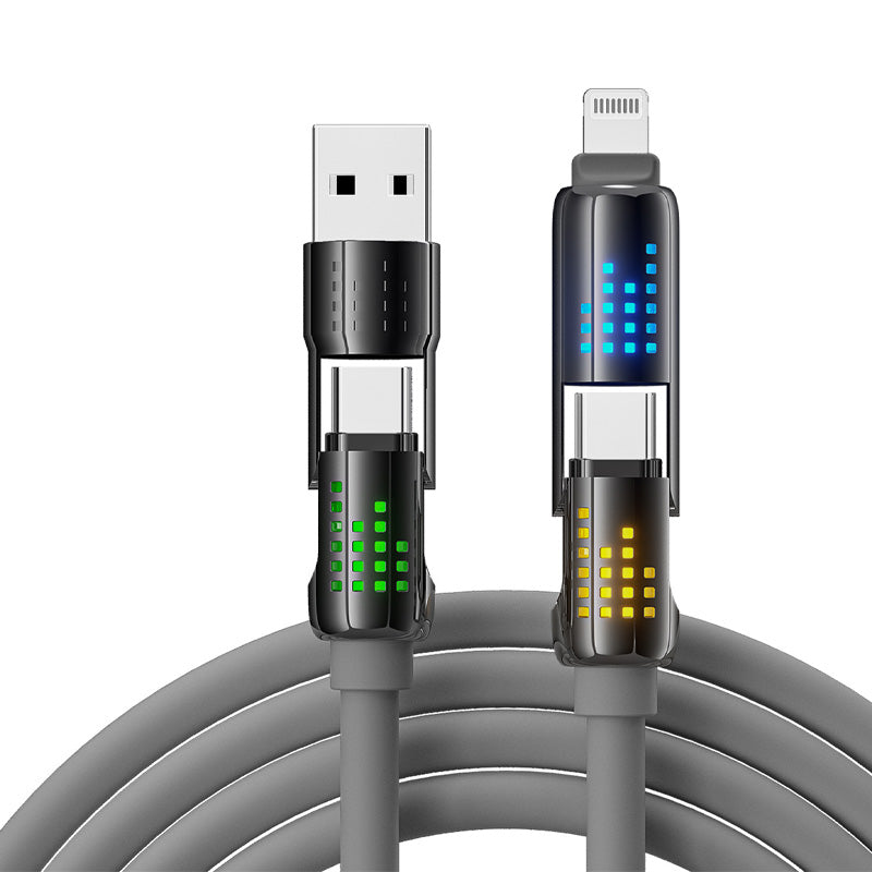 240W 4-in-1 USB-C Fast Charging Cable