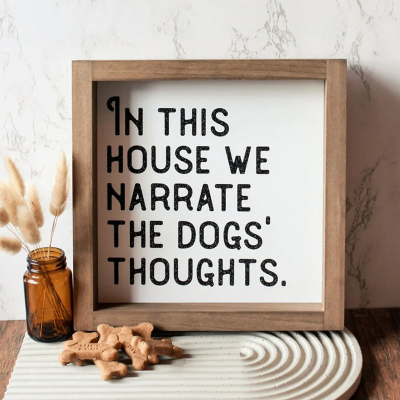 Pet Slogan Home Decorations