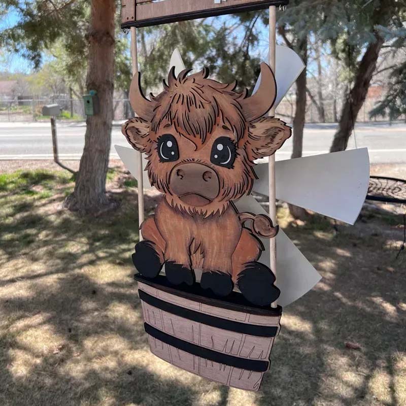 Animal Windspinner Courtyard Decoration