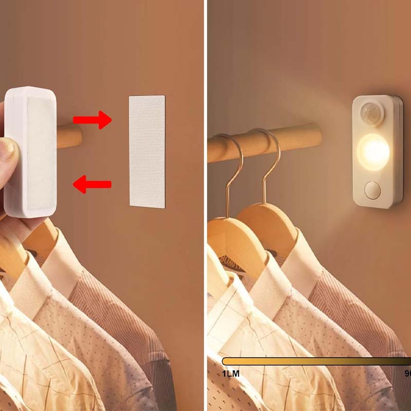 LED Motion Sensor Spotlight - 4 pcs