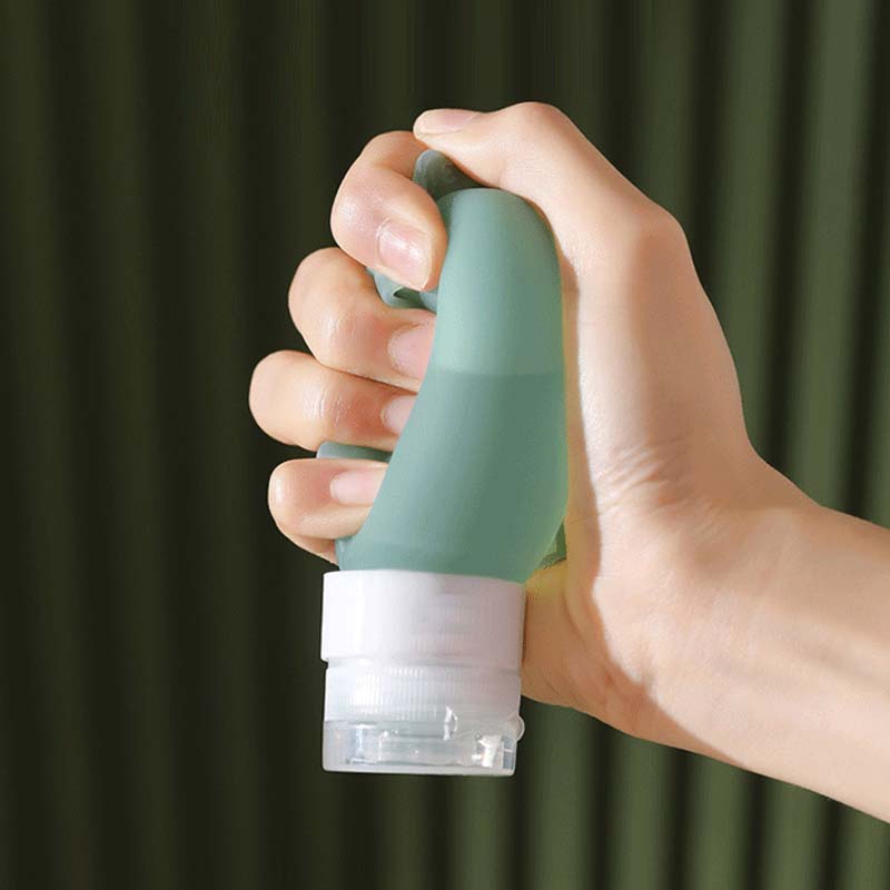 Portable Large Diameter Silicone Travel Bottle