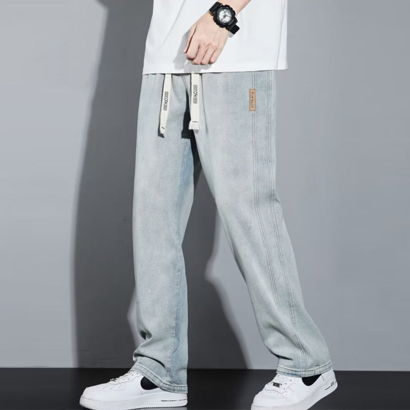 Men's Loose Straight Jeans