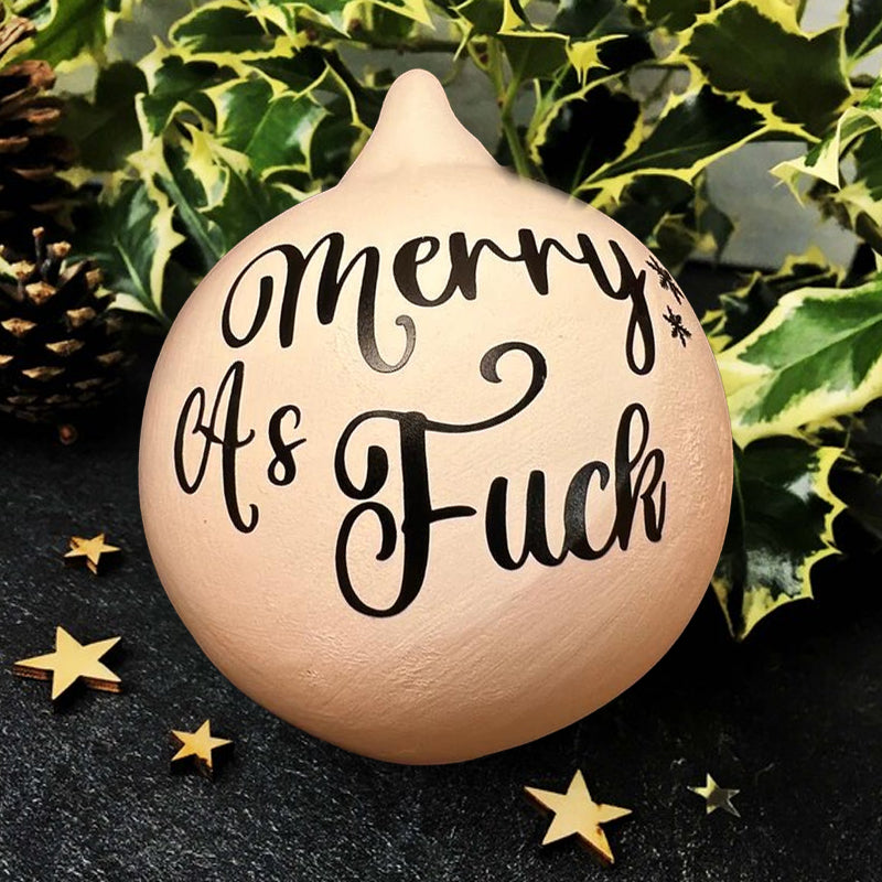 Christmas Funny Offensive Bauble