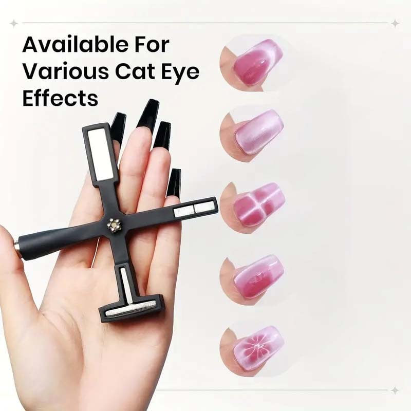 5 In 1 Cat Eye Magnet For Nail Cross