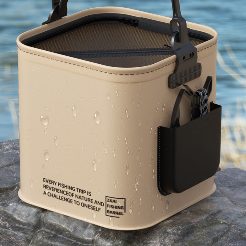 Multifunctional Foldable Fish Bucket