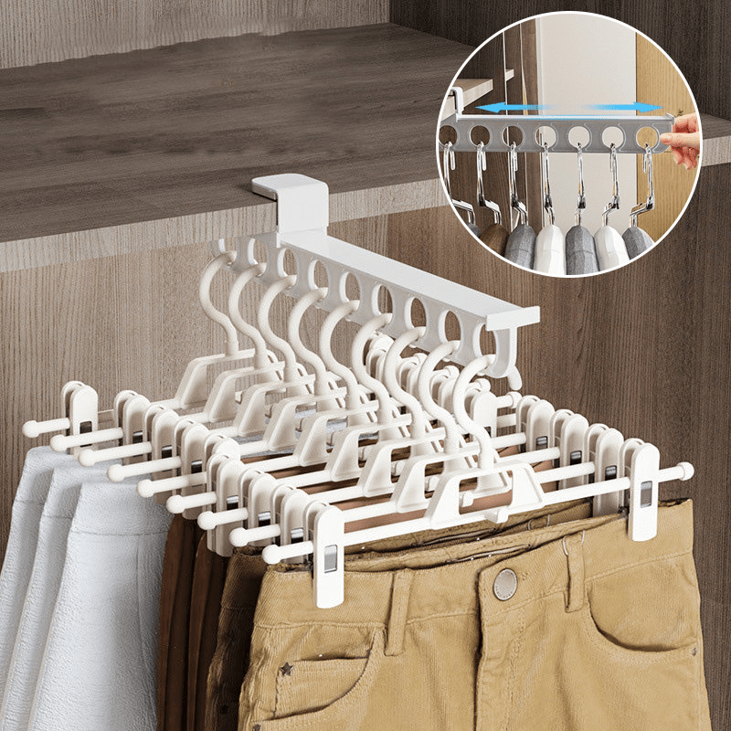 Extendable wardrobe organiser