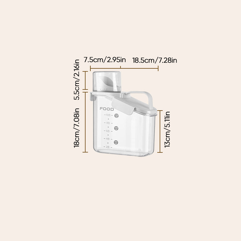 Clear Airtight Food Storage Containers