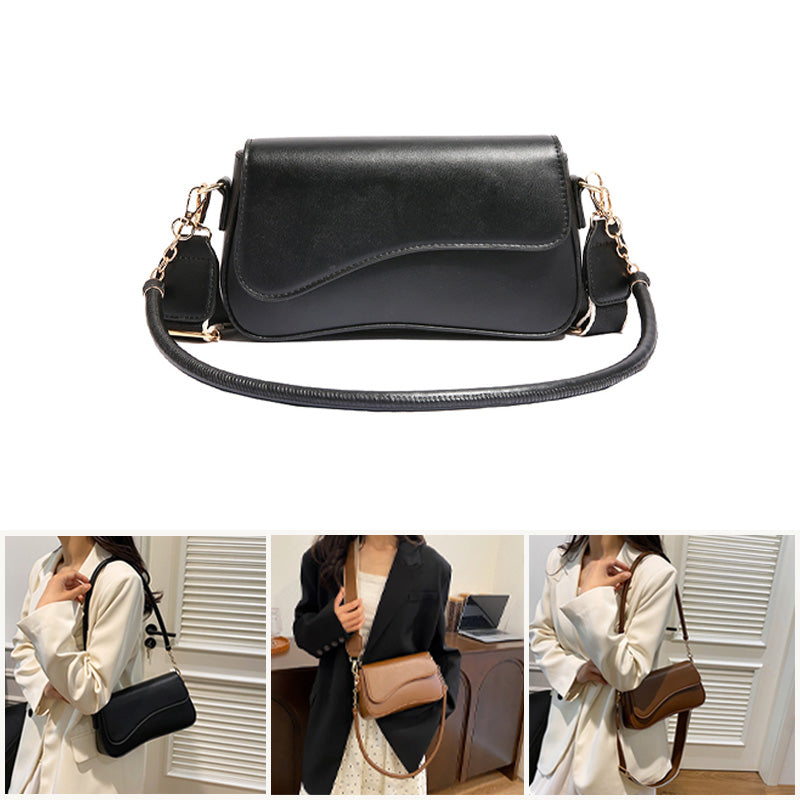 Fashionable retro women's shoulder bag