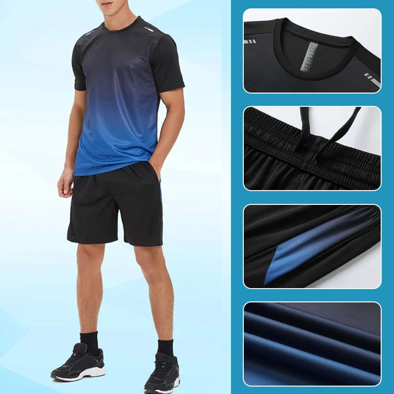 Men's Summer Quick-Drying Sports Suit