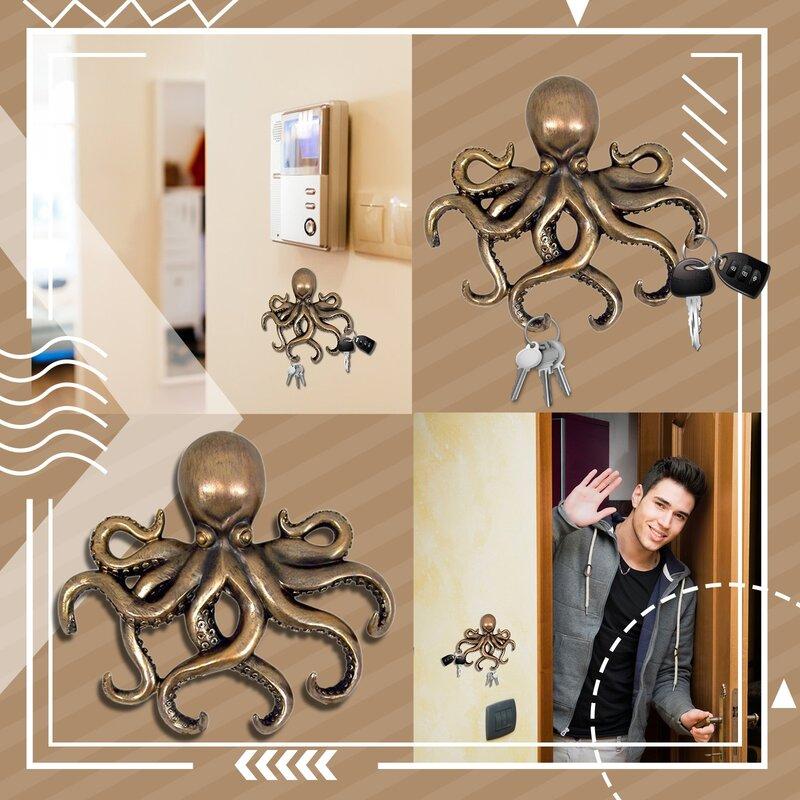 Octopus Wall Mounted Key Holder