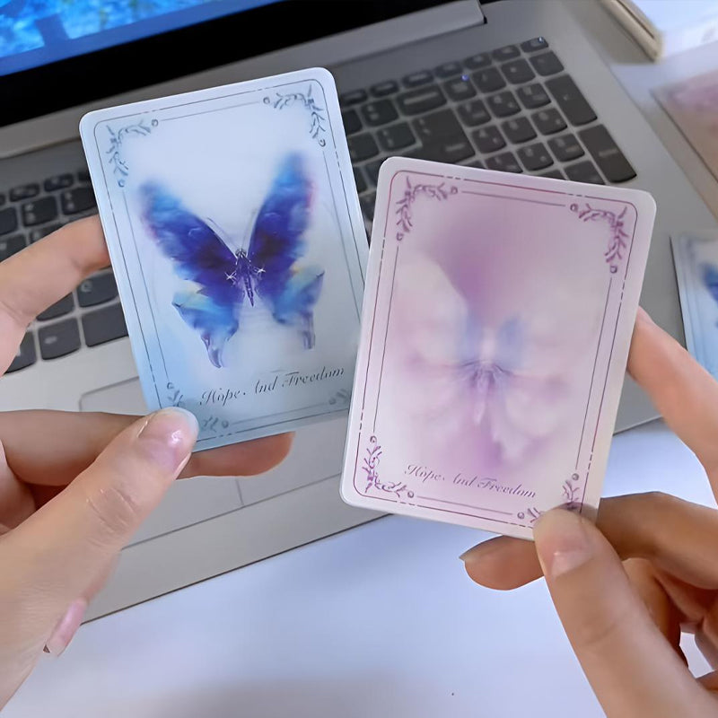 Dynamic 3D fluttering butterfly Tarot (5 PCS)