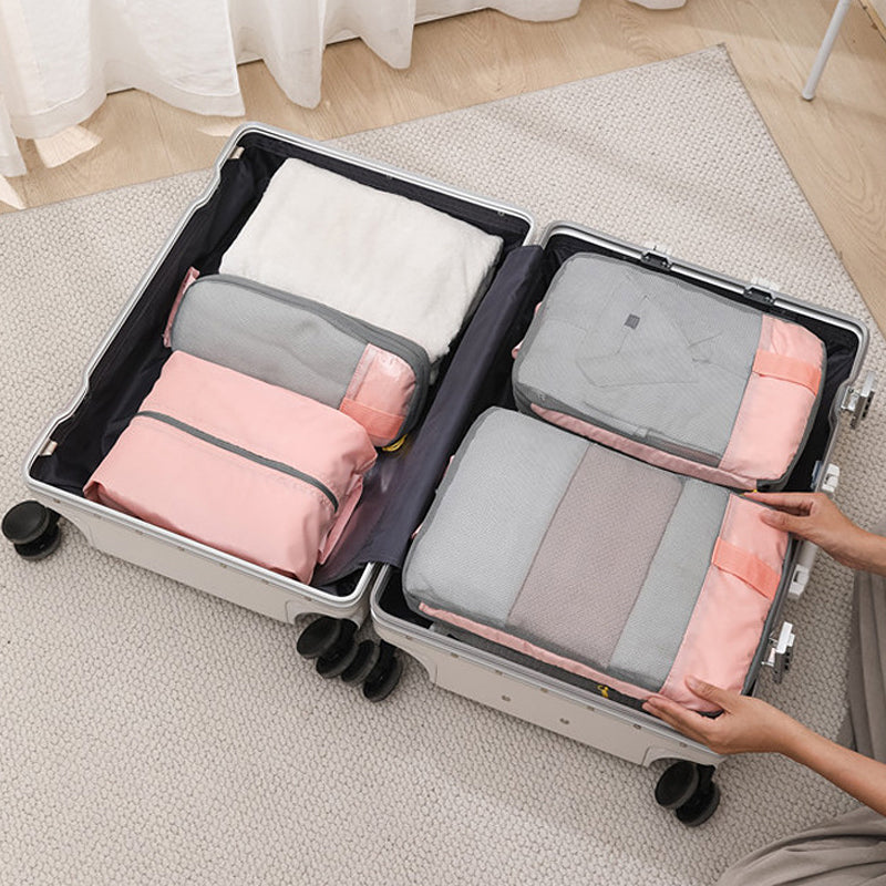 Compressed Packing Cubes Travel Storage Set