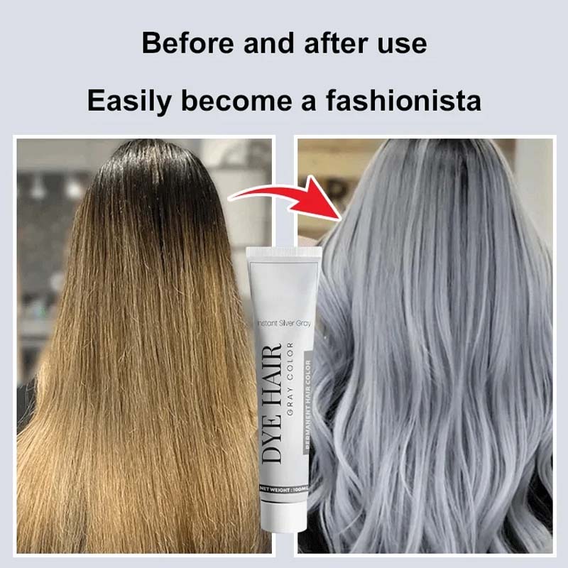 Long-lasting, Non-damaging Gray Hair Cream