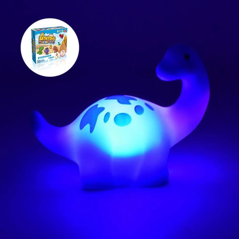 Glowing Dinosaur Shaped Bath Toy