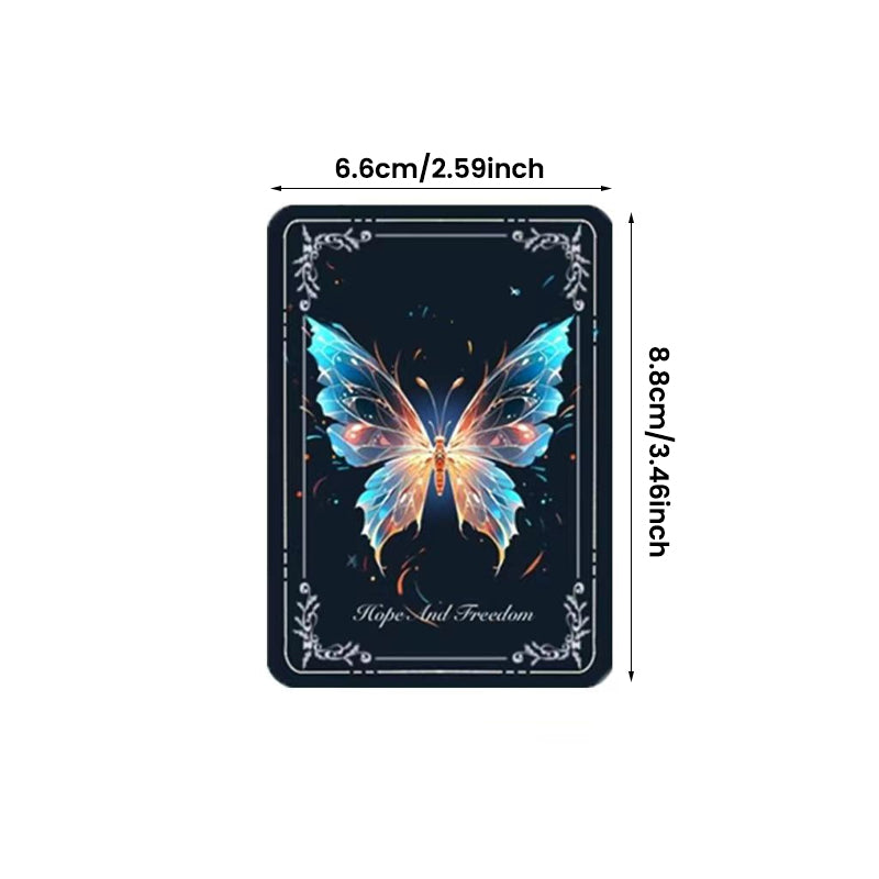 Dynamic 3D fluttering butterfly Tarot (5 PCS)