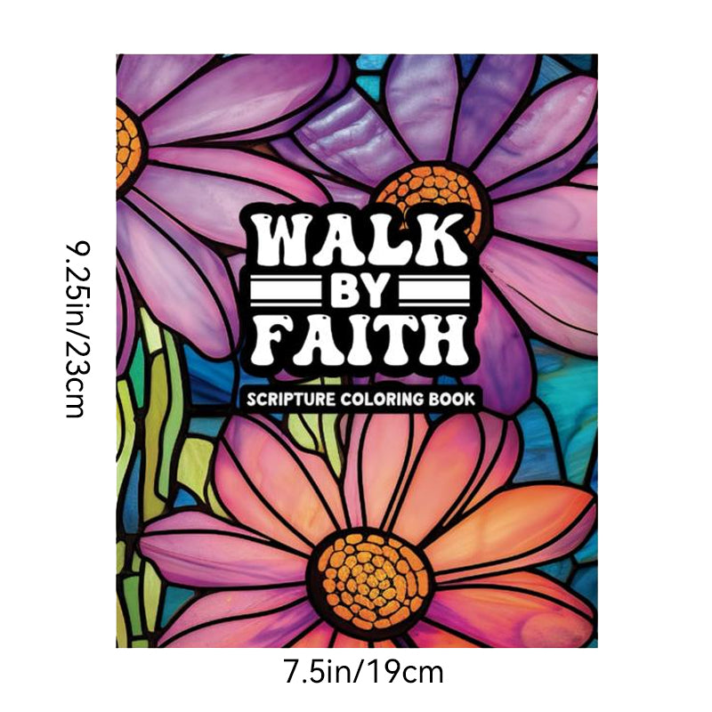 Walk By Faith Coloring Book