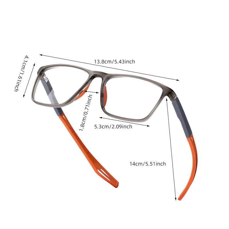 Fashionable Silicone Sports Reading Glasses