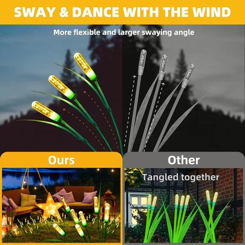 Swaying Solar Garden Tube Lights