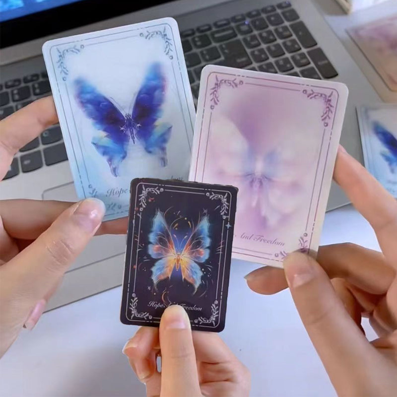 Dynamic 3D fluttering butterfly Tarot (5 PCS)