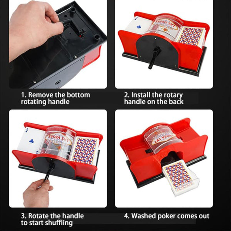 Poker hand shuffle machine