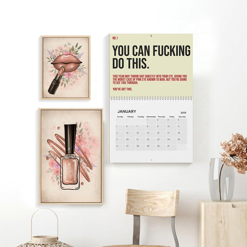 Your Kick-Ass Motivational Calendar (2025)