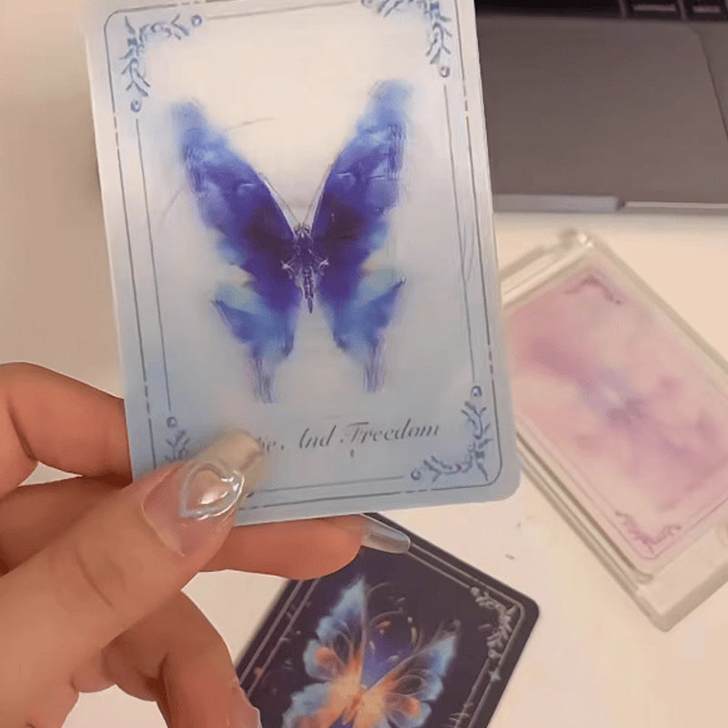 Dynamic 3D fluttering butterfly Tarot (5 PCS)