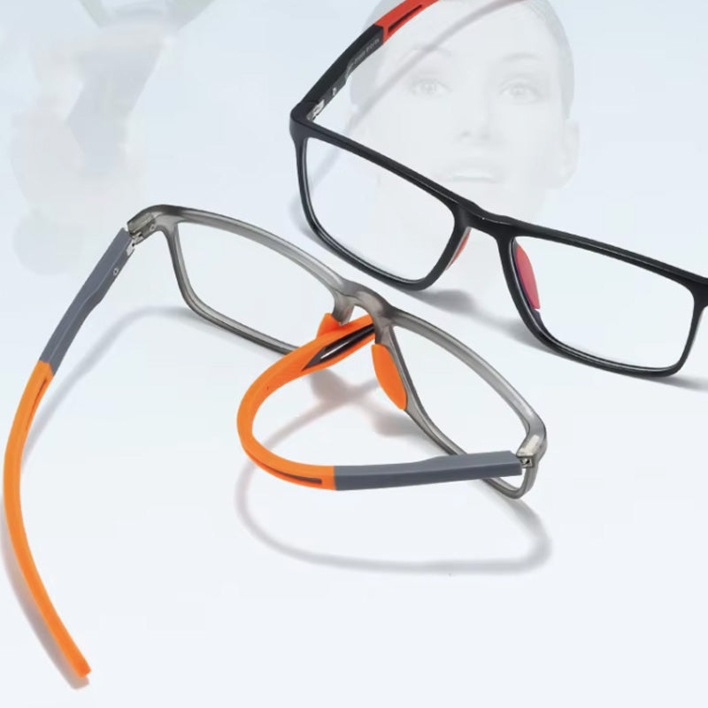 Fashionable Silicone Sports Reading Glasses