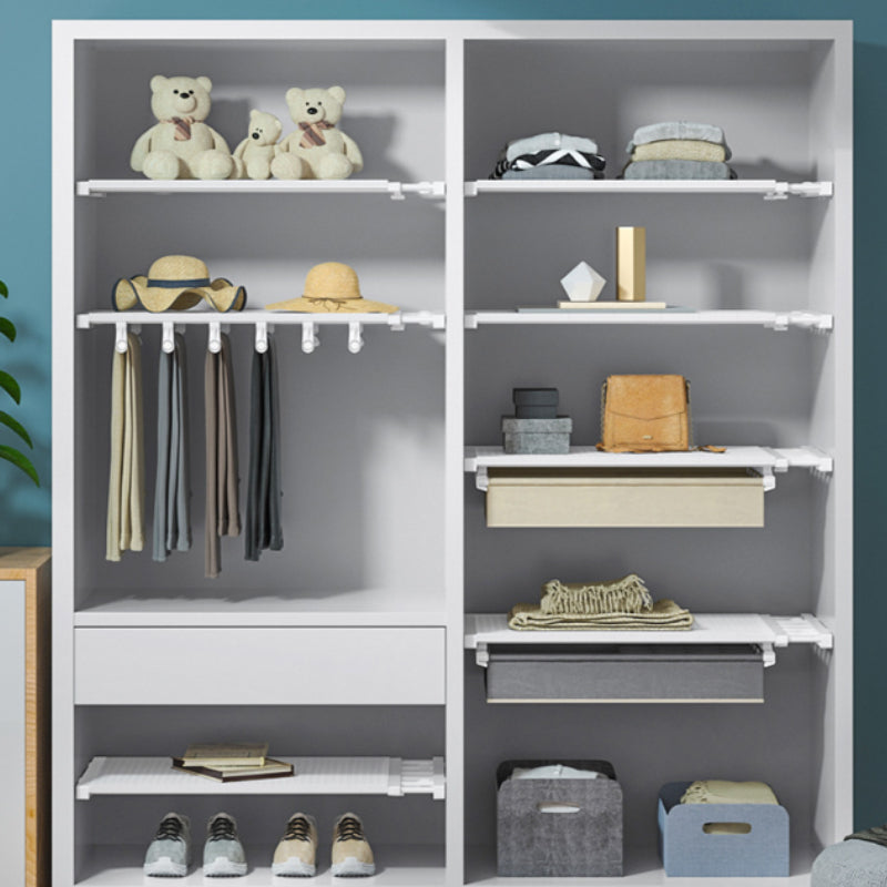 Expandable Closet Tension Shelf Storage Rack