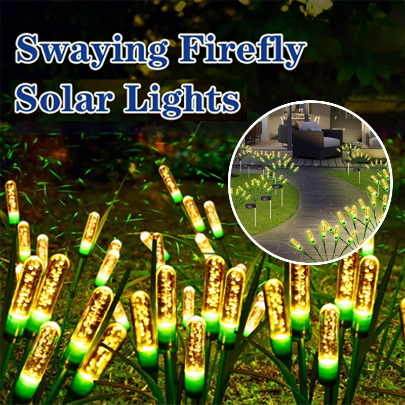 Swaying Solar Garden Tube Lights