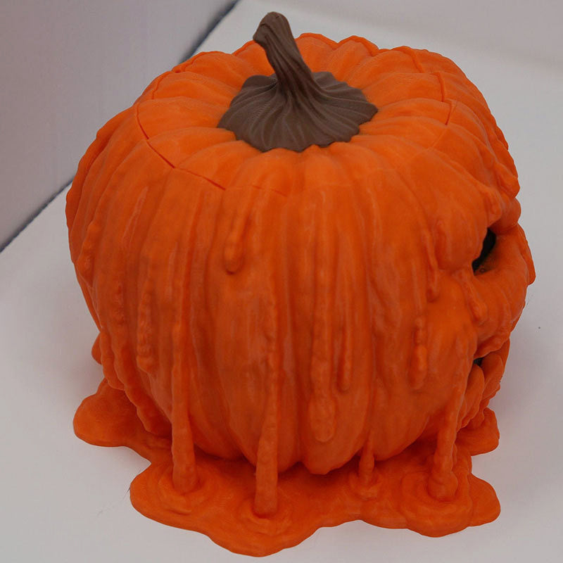 Melting Halloween Pumpkin Candy Bowl