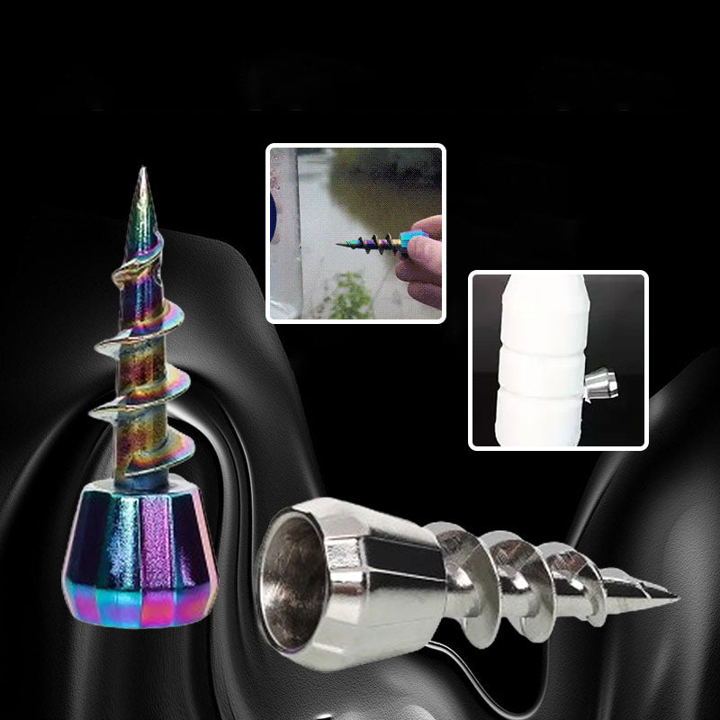 Metal Screw-Shaped Hookah Bowl