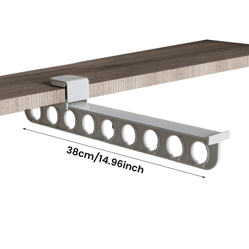 Extendable wardrobe organiser