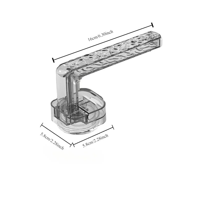 Transparent Ripple Multifunctional Suction Handle