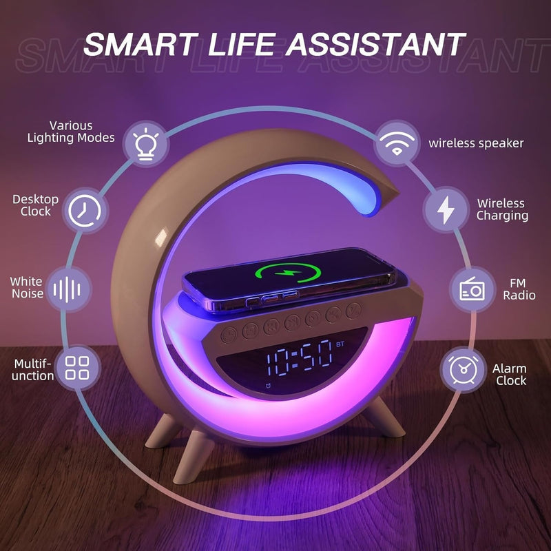 【Up to 55% Off】G-shaped Led Wireless Charging Speaker