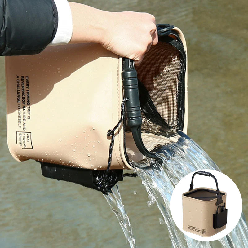 Multifunctional Foldable Fish Bucket