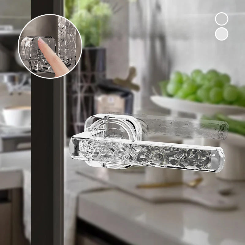 Transparent Ripple Multifunctional Suction Handle