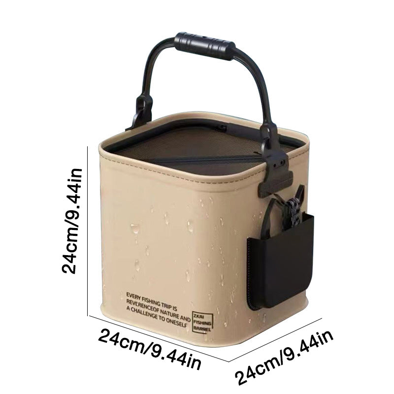 Multifunctional Foldable Fish Bucket