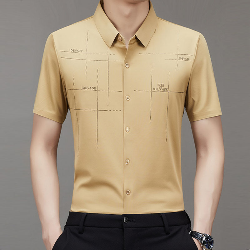 Men’s Ice Silk Business Shirt