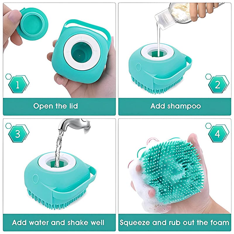 Pet Bath Massage Brush