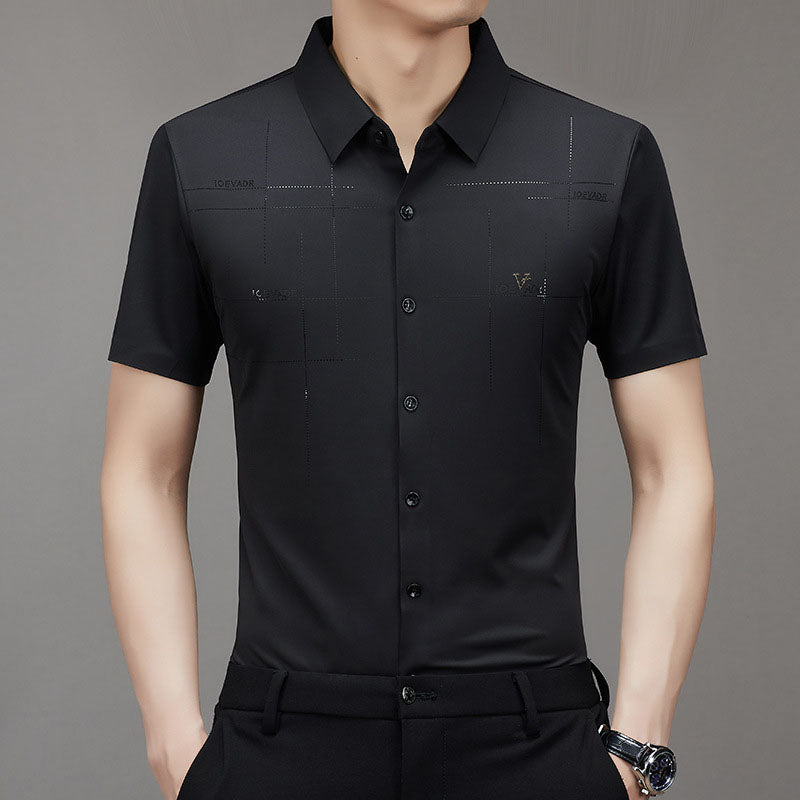 Men’s Ice Silk Business Shirt