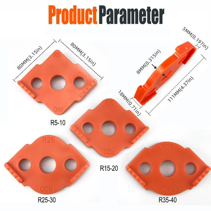 Radius Jig Router Templates