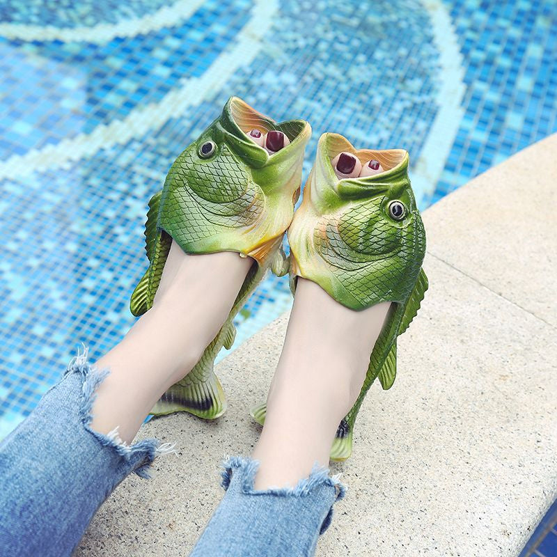 Funny Unisex Fish Slippers