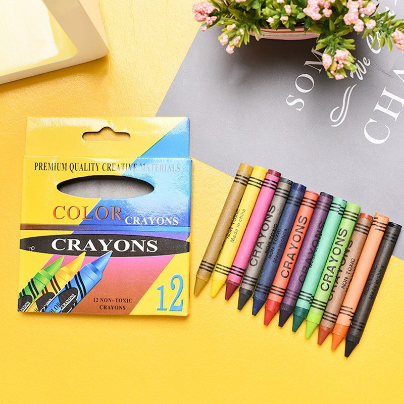 Coloring Non-Toxic Crayons