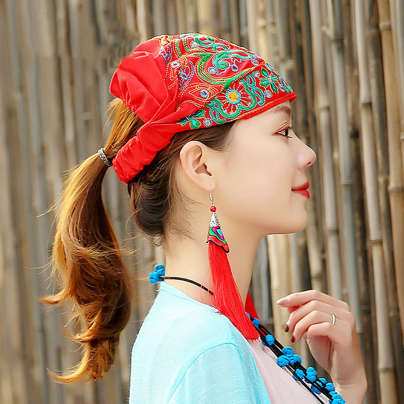 Ethnic Embroidered Turban