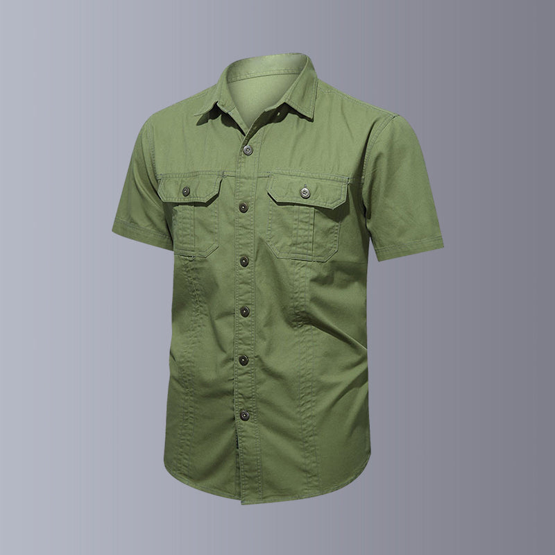 Men's Outdoor Loose Non-Iron Shirt