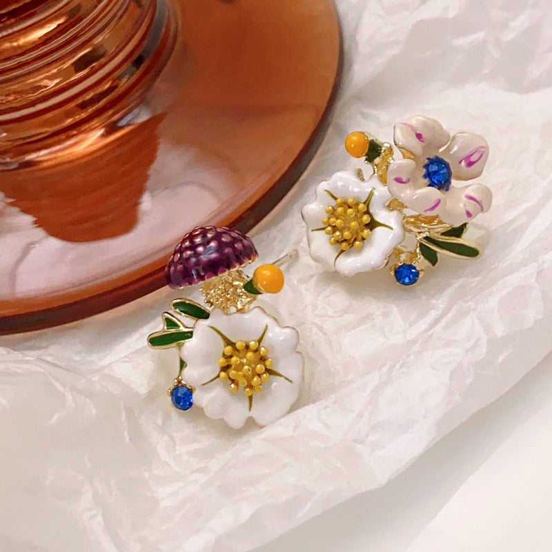 Daisy Flower Earrings