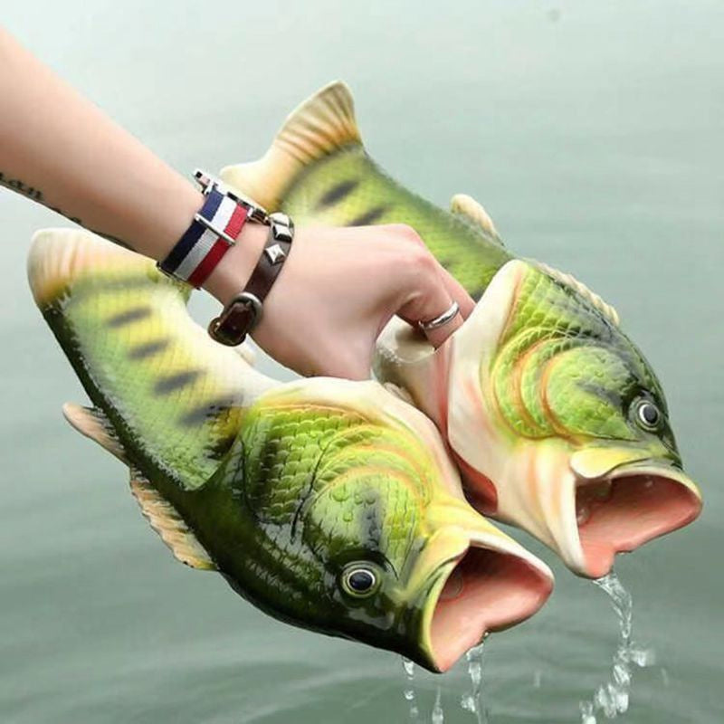 Funny Unisex Fish Slippers